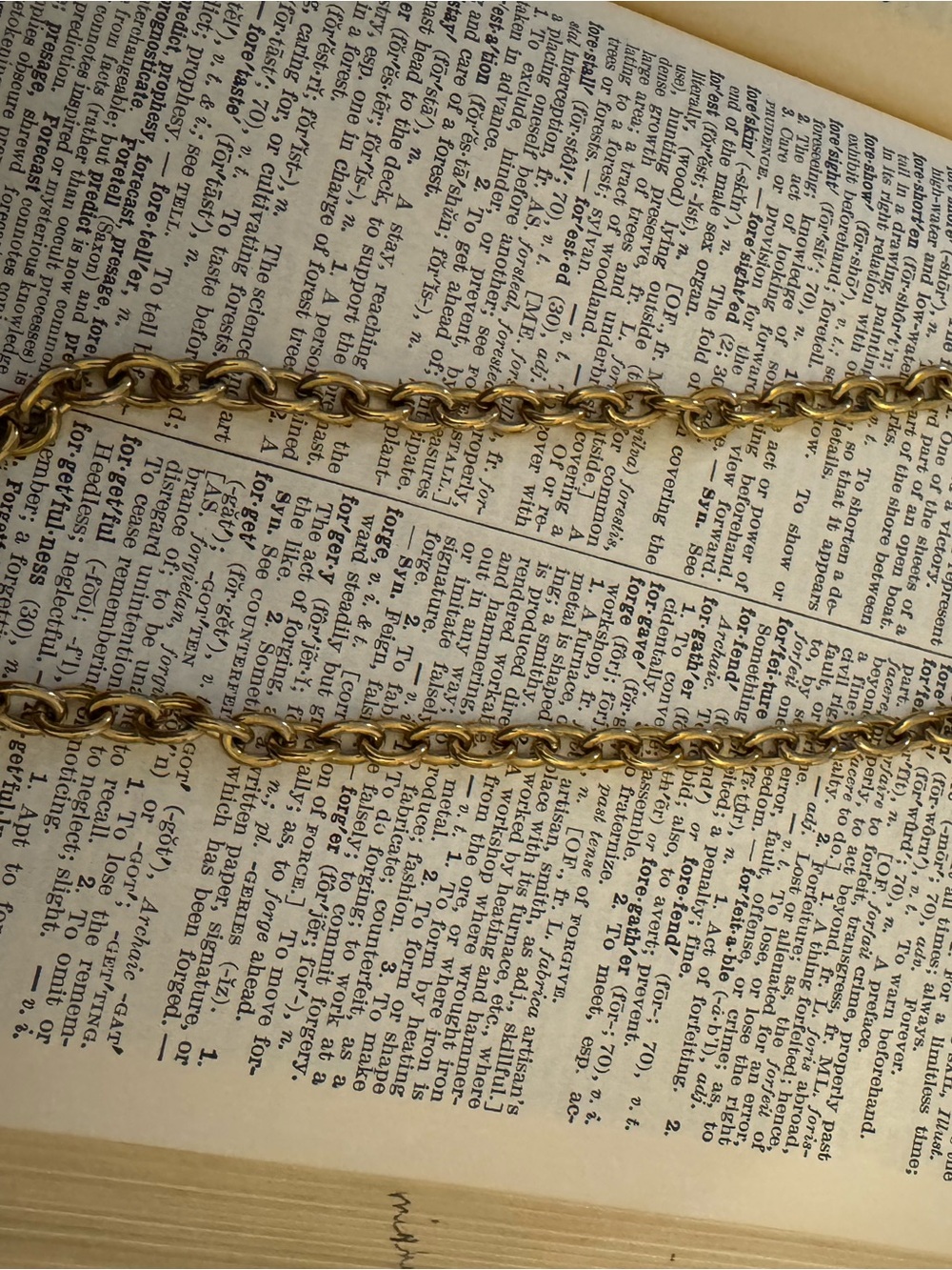 Gold Chain Necklace or Strap - Classic Link Design